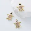 Moda Transfronteriza DIY Joyería de Metal para Mujeres, Accesorios de Alta Gama, Materiales Hechos a Mano de Estrella de Mar y Tortuga, Accesorios Versátiles para Collares