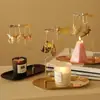 Porta-Velas Giratório, Vela Perfumada, Lanterna Giratória Romântica, Moinho de Vento Estilo Europeu Ornamento Criativo, Presente de Aniversário e Casamento
