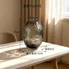 Ornatos Retrô de Vidro Embossado Estilo Europeu, Flores Hidropônicas, Arranjos Florais, Decoração de Mesa, Vasos Pequenos de Vidro para Uso Doméstico