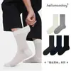 Calcetines de punto casual para hombre, finos, de lyocell, color liso, para primavera y verano, calcetines de seda con malla para hombre, calcetines Zhuji con malla para hombre