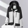 Comercio Exterior Chaqueta Suelta de Montañismo con Costuras para Hombre Primavera y Otoño Chaqueta de Pareja Chaqueta Deportiva de Ocio al Aire Libre Chaqueta Individual