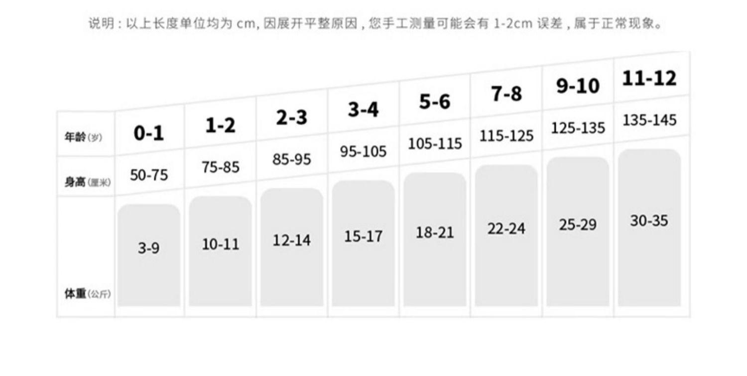 骑兵斜围兜长袖尺码2