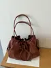 Bolso grande de nueva capacidad para mujer, diseño de nicho 2026, bandolera de un solo hombro, moda casual, bolso personalizado para debajo del brazo