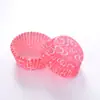 Fabricantes transfronterizos de moldes para hornear de papel para pasteles redondos con impresión 100%, resistentes a altas temperaturas y a prueba de aceite.
