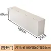 Gabinete de Madera Maciza tipo Sándwich Gabinete de Mesita de Noche Gabinete de Almacenamiento Tatami Montado en la Pared Gabinete de Mesita de Noche Gabinete de Almacenamiento para Espacios Largos en la Mesita de Noche Gabinete Lateral