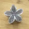 Europeu e Americano transfronteiriço cor glitter ovo flor grampo de cabelo flor pinça lateral das mulheres meia garra de volta cabeça tubarão clipe