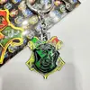 Llavero de Hogwarts Aleación de Zinc Diseño Giratorio con Rodamiento Búho de Quidditch 9 y 3/4