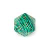 Dados de gema de malaquita sintética, poliedro tallado, dados digitales, DND, TRPG, siete palos, Z07