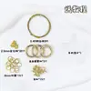 Accesorios Completos Kit de Materiales para Manualidades DIY Posicionadores Cuentas Hombre Perezoso Cadena para Teléfono Móvil Doble Círculo Material Versión Mejorada Cable de Acero