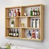 Armário de Vinho de Parede para Restaurantes e Hotéis, Porta-Vinho Simples de Parede, Rack de Exibição, Rack de Armazenamento Multicamadas