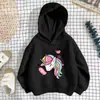 Sudadera Infantil de Comercio Exterior Top para Niñas 2026 Niños y Niñas Primavera y Otoño Holgada Hombro Caído Chaqueta Elegante Tendencia de Ropa Infantil Transfronteriza