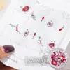 Paquete de material para manicura 2024 primavera y verano nuevo estilo mono mismo estilo hacha Corazón Torcido Cristal K9 diamante flash manicura al por mayor
