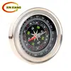 Brújula de Regalo de Acero Inoxidable Totalmente Metálica de 75 mm Brújula Portátil Brújula de Viaje para Exteriores Venta al por Mayor en Stock