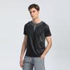 Camiseta de Manga Corta para Hombre Verano 2022 Camiseta Deportiva para Hombre con Cuello Redondo Casual Holgada a la Moda Top Ropa