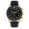 Reloj Multifuncional para Hombre Orsga, Elegante Cronógrafo con Calendario de Tres Ojos y Seis Manecillas, Reloj de Pulsera de Cuarzo Transfronterizo Transmitido en Vivo por el Fabricante