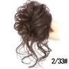 Estilo coreano elegante natural fofo preguiçoso elegante peruca laço de cabelo bigodes longos corda de cabelo bolsa de peruca cheongsam disco acessórios de cabelo femininos