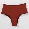 Ropa interior hecha a medida para mujer Dys130 Bragas de cintura alta estilo europeo y americano de algodón peinado 40S Transpirables Talla grande Versátiles Levanta glúteos