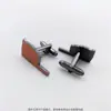Soporta Servicio de Personalización de Logo, Gemelos de Metal para Hombre, Accesorios para Ropa Formal de Negocios, Decoraciones para Puños de Camisa de Hombre