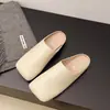 Mocasines retro de estilo coreano de punta cerrada y suela blanda, nuevo modelo 2026, zapatos planos sin talón de punta cuadrada slip-on
