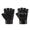 Guantes Deportivos de Exterior de Medio Dedo, Personalizables con Logo, Guantes Protectores para Motocicleta, Guantes Tácticos Resistentes al Desgaste Antideslizantes para Fitness
