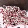 Corrente de Garras com Strass 2mm-4mm/Base Dourada e Prateada Densa DIY/Corrente de Strass com Garras/Corrente de Strass para Celular Acessórios Brilhantes de Strass