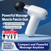 Nueva pistola de fascia portátil 2026 para uso doméstico, compacta y conveniente para el fitness y la relajación, con múltiples ajustes ajustables