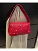 Verano 2025 Pedido Extranjero Personalizado Retro Moderno Bolso de Hombro Elegante Moda Remache Bolso Almohada de Axila