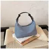 Bolso de mujer de otoño transfronterizo 2026 nuevo de mezclilla versátil casual nicho exquisito bandolera para el hombro