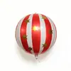 Balão de Futebol 4D Disco Transfronteiriço 22 polegadas Redondo 3D Folha de Alumínio Festa de Aniversário Evento Adereços Atacado