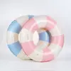 Boia de Natação de Camada Única Xadrez Retrô da Moda para Crianças, Boia Inflável Espessada Anti-Virada para Bebês, Boia de Braço