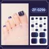 Película de Esmalte de Uñas en Polvo de Cebolla Degradado Zhengxiang Pegatina de Cola Celebridad de Internet Chica Linda Sonriente Impermeable Pegatina para Uñas de los Pies Pegatina Completa