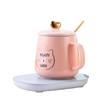 Taza de 55 grados automática de temperatura constante cerámica cálida taza pareja boda 38 regalo práctico recuerdo logotipo publicitario