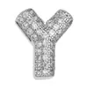 Joyas de Moda de Venta Caliente Transfronteriza Colgante de Collar con 26 Letras Inglesas Estilo Ins Nicho Elegante Versátil Colgante DIY