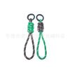 En stock Miu Miu Diy Poliéster Hueco Color Nailon Bolso de Mano Cuerda Colgante Cintura Cordón Colgante Tejido de Color