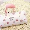 Bolsa de Lápis para Menina Fofa de Alto Valor de Cor Estudante do Ensino Fundamental Bolsa de Material Escolar de Desenho Grande Capacidade para Menina do Ensino Médio Bolsa de Lápis