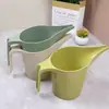 Regadera doméstica de pico largo, regadera de plástico, regadera de pico largo, regadera de gran capacidad, adecuada para jardinería y repostería