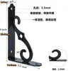 Fornecimento Direto do Fabricante Transfronteiriço Suporte de Divisória Estante de Livros de Ferro Forjado Suporte Triangular Espesso de Carga Rack de Suporte Rack de Armazenamento de Parede