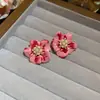 Aretes de Borla de Perla Aguja de Plata Vintage Estilo Francés, Aretes de Tuerca de Alta Gama de Lujo Ligero, Aretes de Personalidad Modernos y Versátiles para Mujer