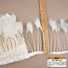 Pluma blanca autoproducida DIY accesorios de ropa de plumas hechos a mano accesorios para joyería de cabeza material productos de venta caliente