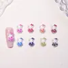 Hellokitty gato caricatura japonesa accesorios para arte de uñas resina accesorios pequeños pendientes DIY clip para el pelo decoración de uñas