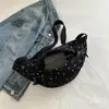 Bolso pequeño de pecho estampado estilo japonés y coreano de nicho Bolso pequeño de cintura Nuevo 2025 Bolso pequeño floral de viaje Nuevo Transfronterizo