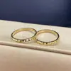 Anillo Retro Francés de Acero de Titanio para Mujer, Anillo Fino de Color Dorado y Plateado con Remaches de Engranaje de Nicho, Anillo Chapado en Oro que Conserva el Color