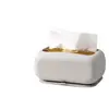Caja de pañuelos creativa con ventosa, adecuada para baños y salas de estar, diseño simple, no requiere perforación, para uso doméstico, cocina y almacenamiento de pared
