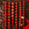 Decoraciones de Año Nuevo 2026 Año Nuevo Chino Cadena de Pimientos Rojos Petardos Colgante Festival de Primavera Sala de Estar Adornos de Interior Año del Caballo Decoración de Nuevo Estilo