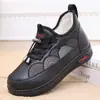 Zapatos de Algodón del Viejo Pekín de Venta Caliente Otoño e Invierno para Personas Mayores, Madres, Mujeres, Zapatos de Tela con Forro de Terciopelo para Invierno, Zapatos Cálidos Antideslizantes de Suela Blanda para Personas Mayores