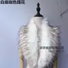 Bufanda de cuello falso chal para mujer cuello de piel exportación extranjera bufandas de moda coreana otoño e invierno para mujer cuello de imitación de piel