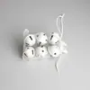 Campanas de Navidad Transfronterizas Pintura Metálica Accesorios de Decoración Navideña Colgantes para Árbol de Navidad Hechos a Mano DIY Pequeños Regalos Venta al por Mayor