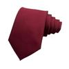 Vestido Corbata de Negocios Poliéster Teñido en Hilo de Alta Densidad Simple Liso Color Sólido Brillo 8 cm Negro Azul Marino Gris Borgoña