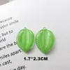Acessórios de resina de fruta pêssego durian permeáveis ao gelo cola creme DIY capa de celular acessórios de cabelo furo de grampo material para sapatos