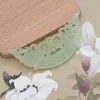 Peine Flor de Acetato Falso Jade Patrón Fénix Colgante Broche Estilo Antiguo Accesorios DIY Accesorios de Joyería Adornos para el Cabello